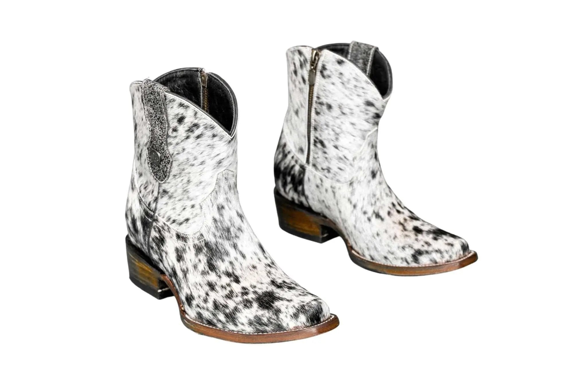 Loretta Cowhide Boots – Size 6 – Western Boots for Women