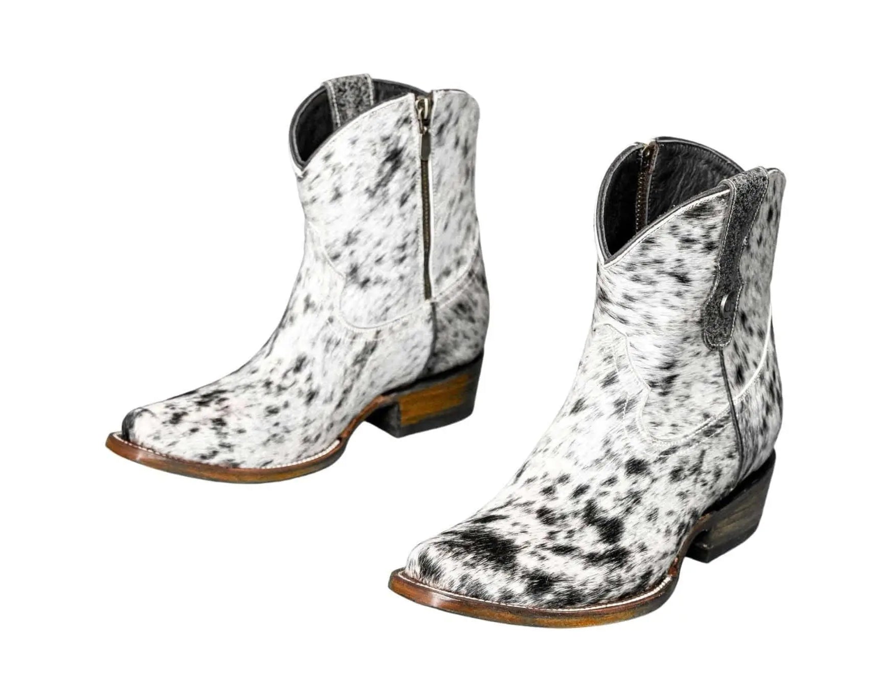 Loretta Cowhide Boots – Size 6 – Western Boots for Women