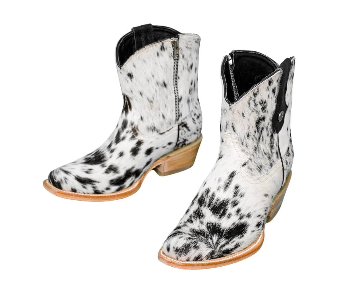 Loretta Cowhide Boots – Size 6 – Western Boots for Women
