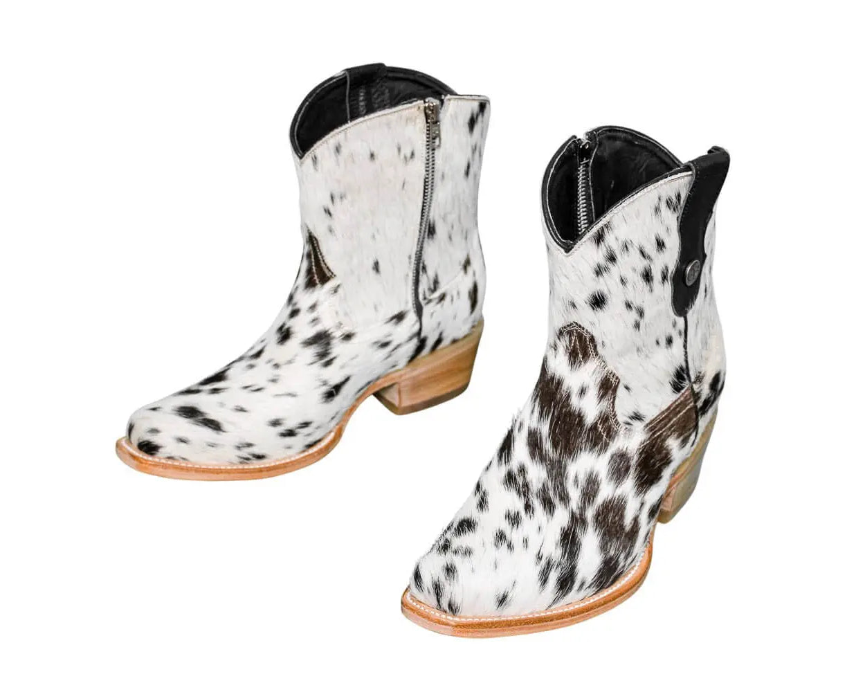 Loretta Cowhide Boots – Size 7 – Western Boots for Women