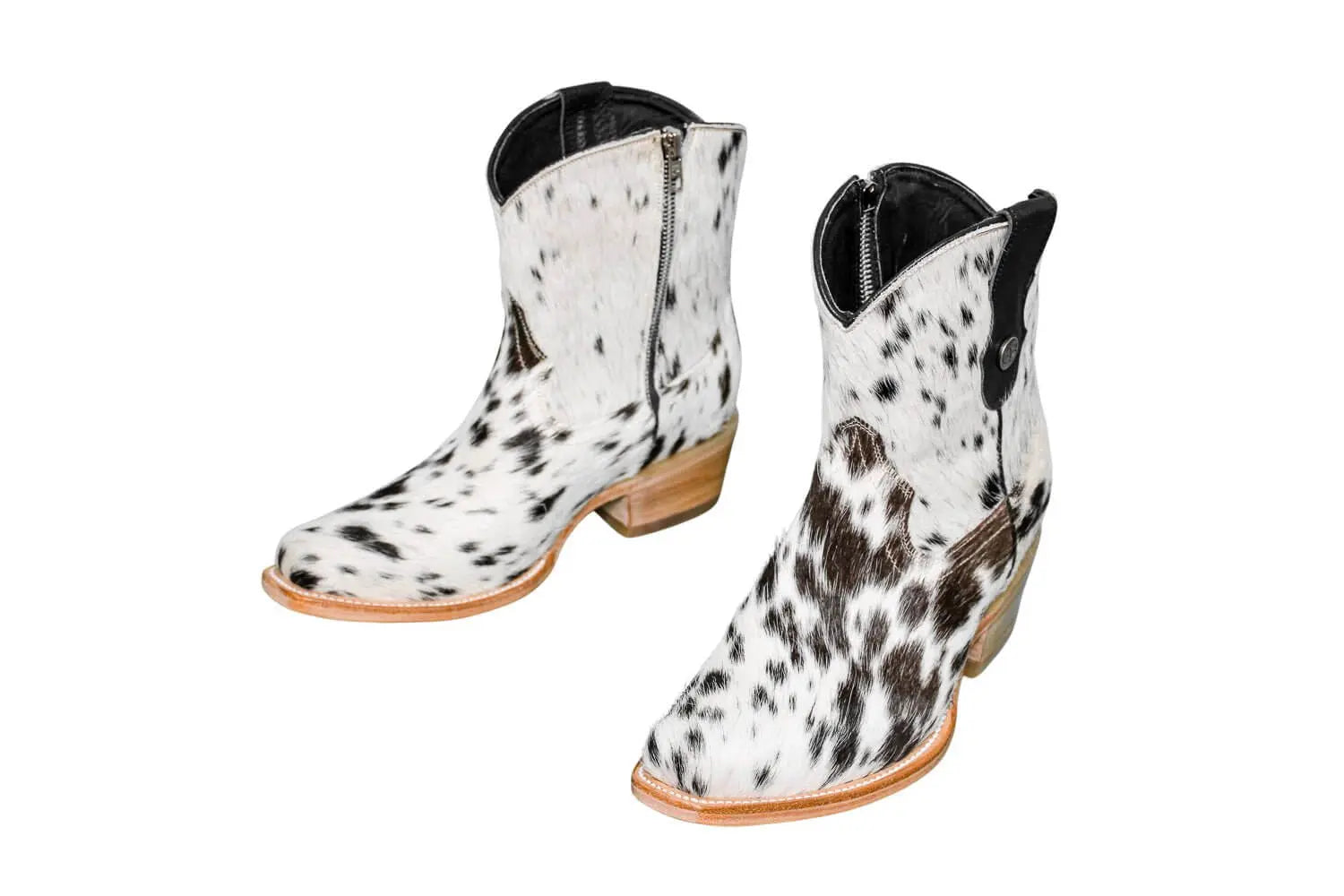 Loretta Cowhide Boots – Size 7 – Western Boots for Women