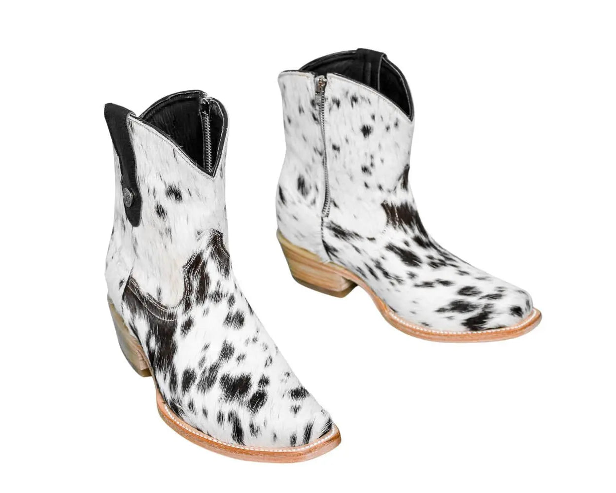 Loretta Cowhide Boots – Size 7 – Western Boots for Women