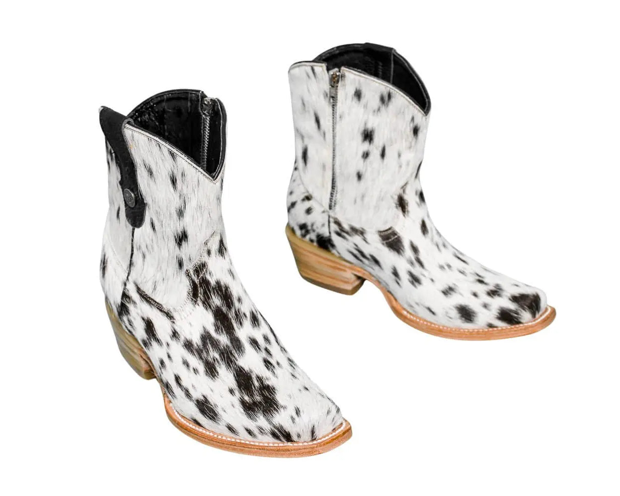 Loretta Cowhide Boots – Size 7 – Western Boots for Women