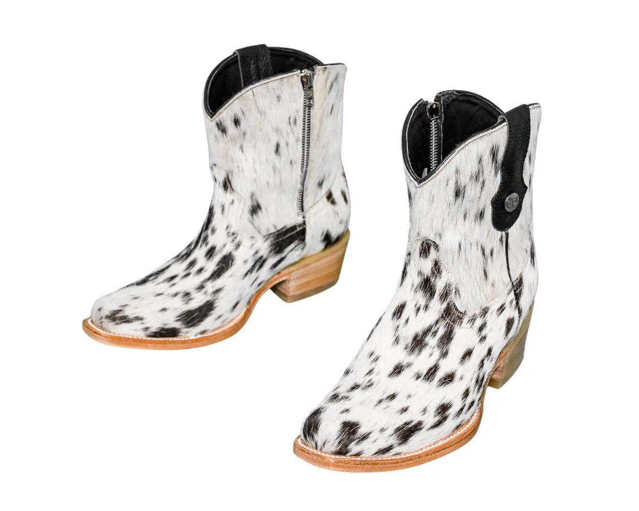 Loretta Cowhide Boots – Size 7 – Western Boots for Women