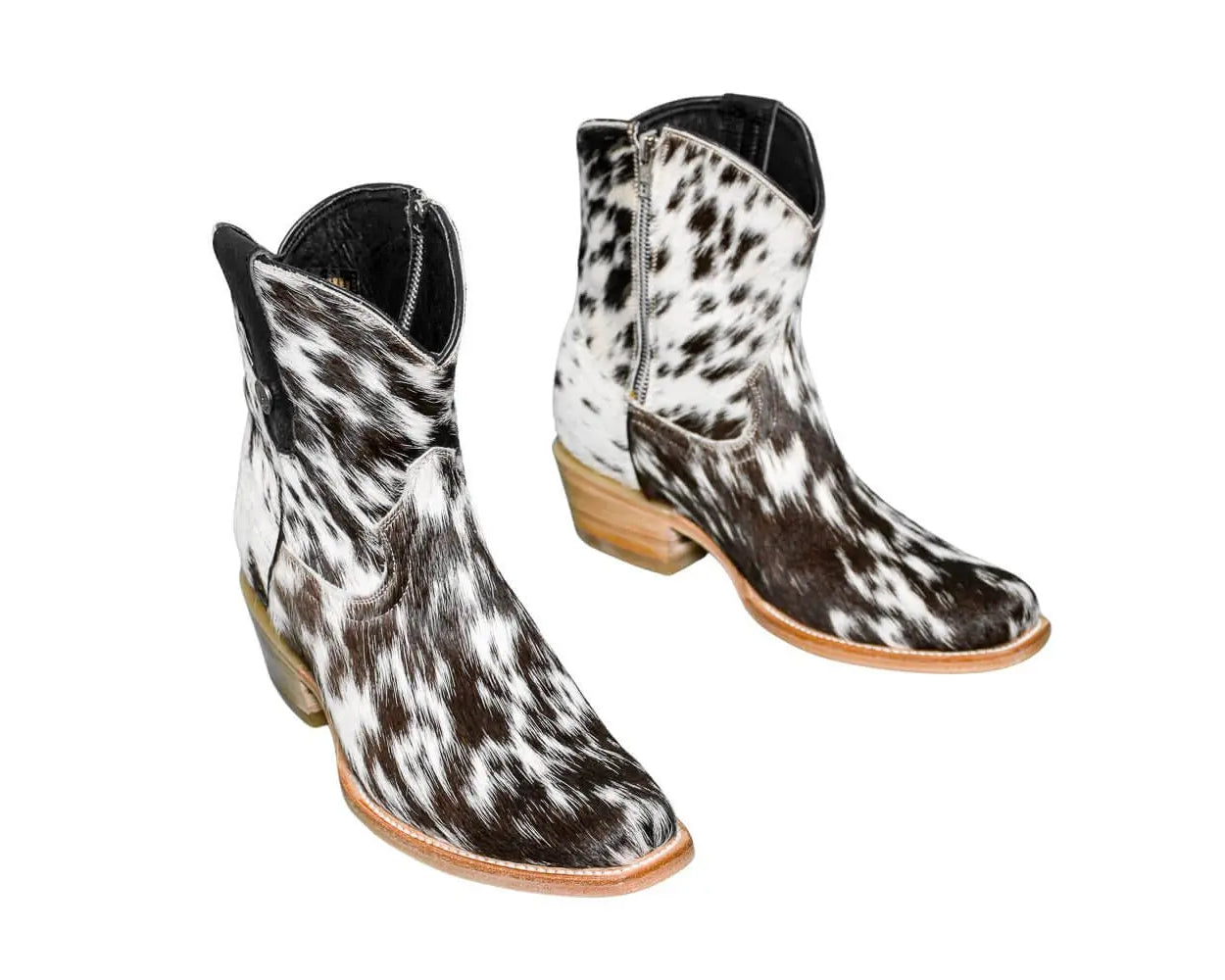 Loretta Cowhide Boots – Size 7.5 – Western Boots for Women