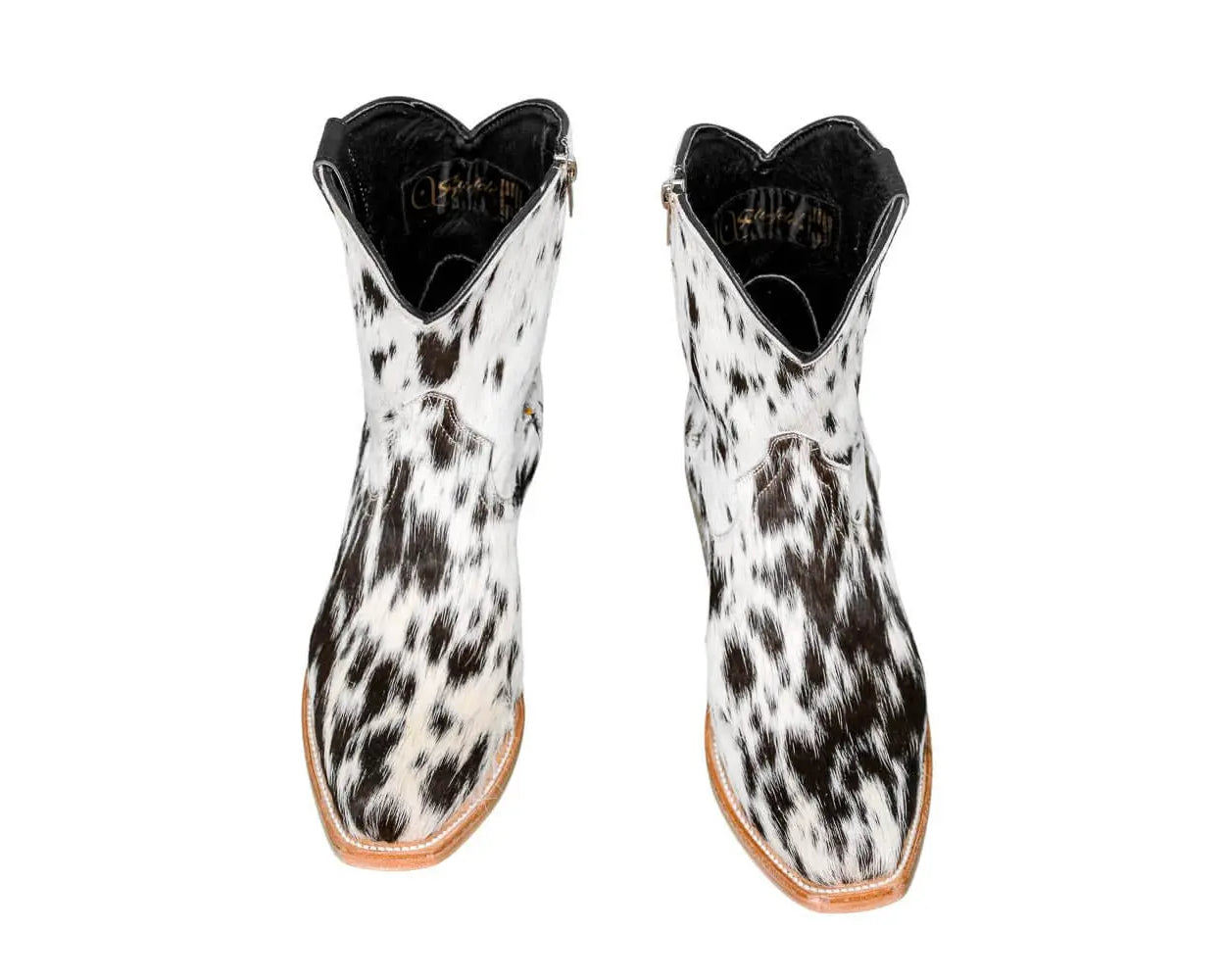 Loretta Cowhide Boots – Size 8 – Western Boots for Women