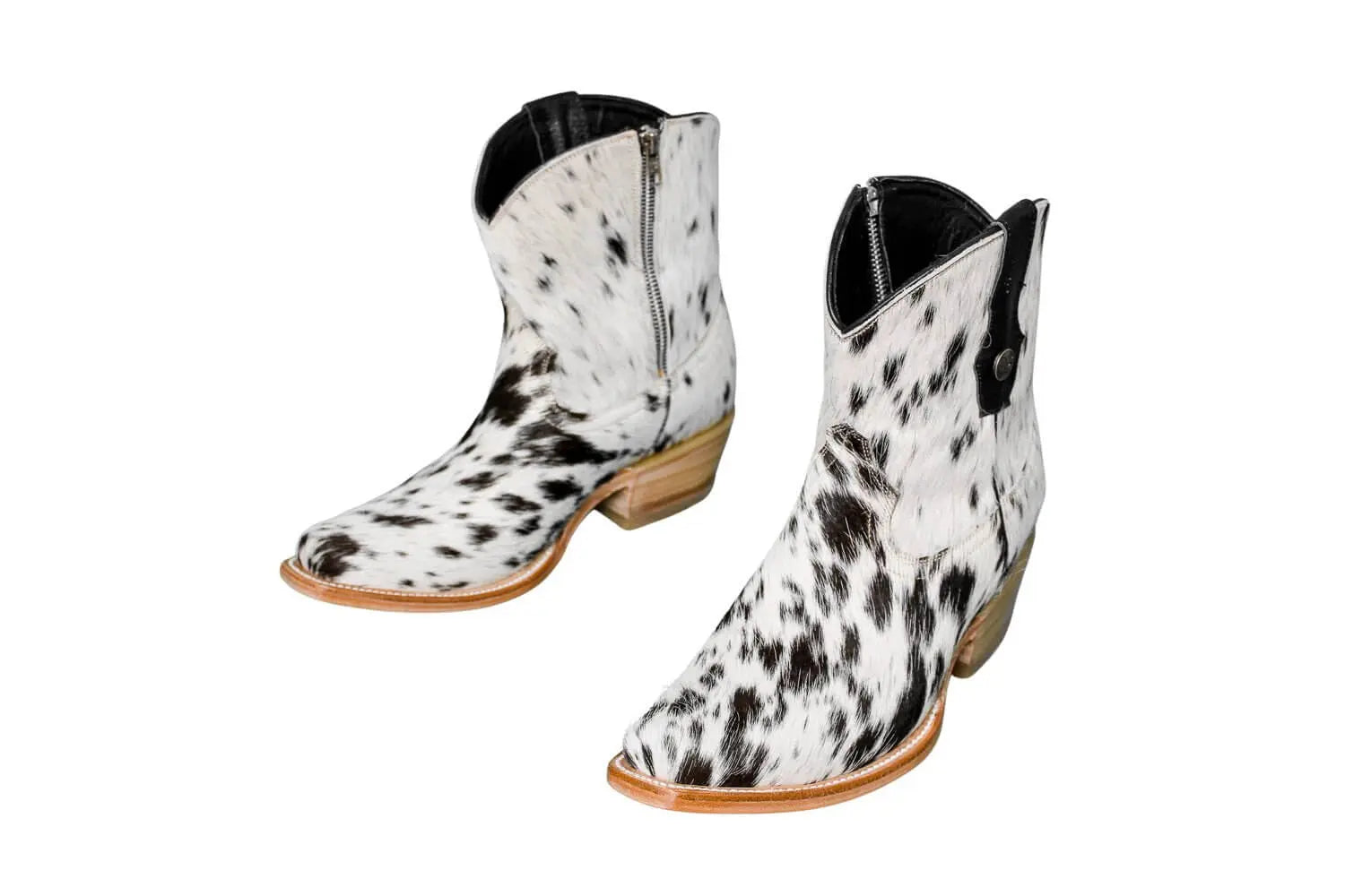 Loretta Cowhide Boots – Size 8 – Western Boots for Women