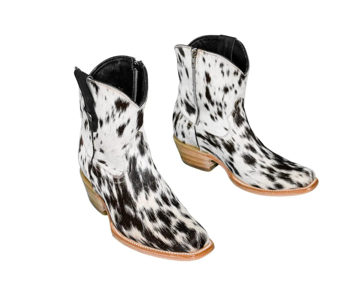 Loretta Cowhide Boots – Size 8 – Western Boots for Women