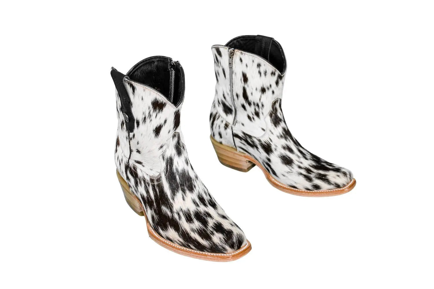 Loretta Cowhide Boots – Size 8 – Western Boots for Women