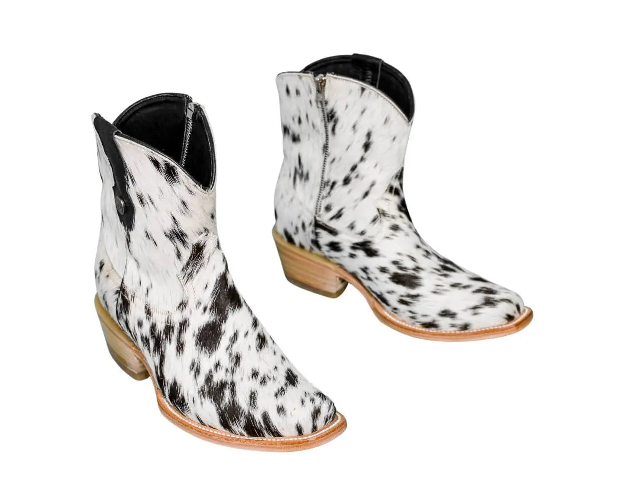 Loretta Cowhide Boots – Size 8 – Western Boots for Women