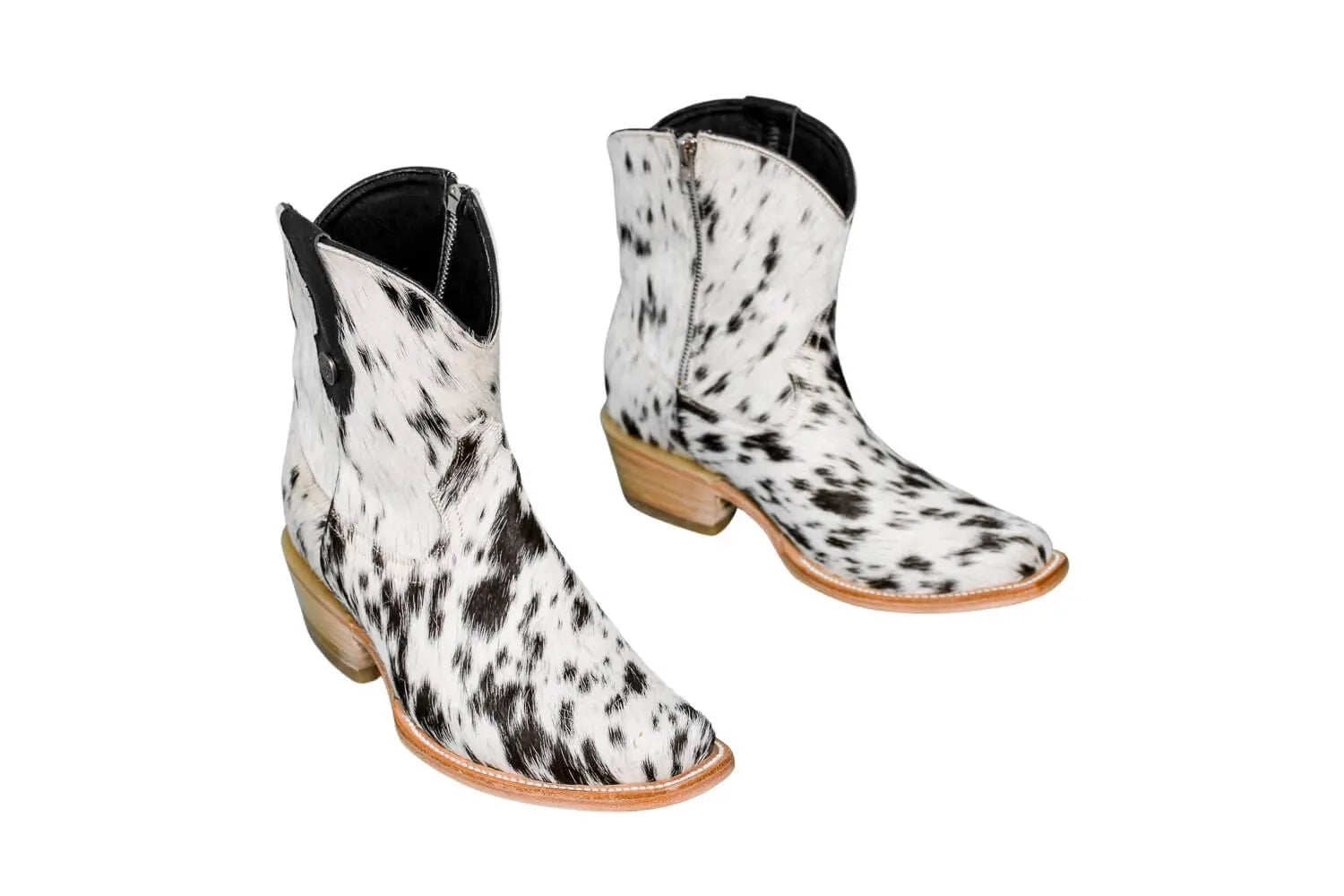 Loretta Cowhide Boots – Size 8 – Western Boots for Women
