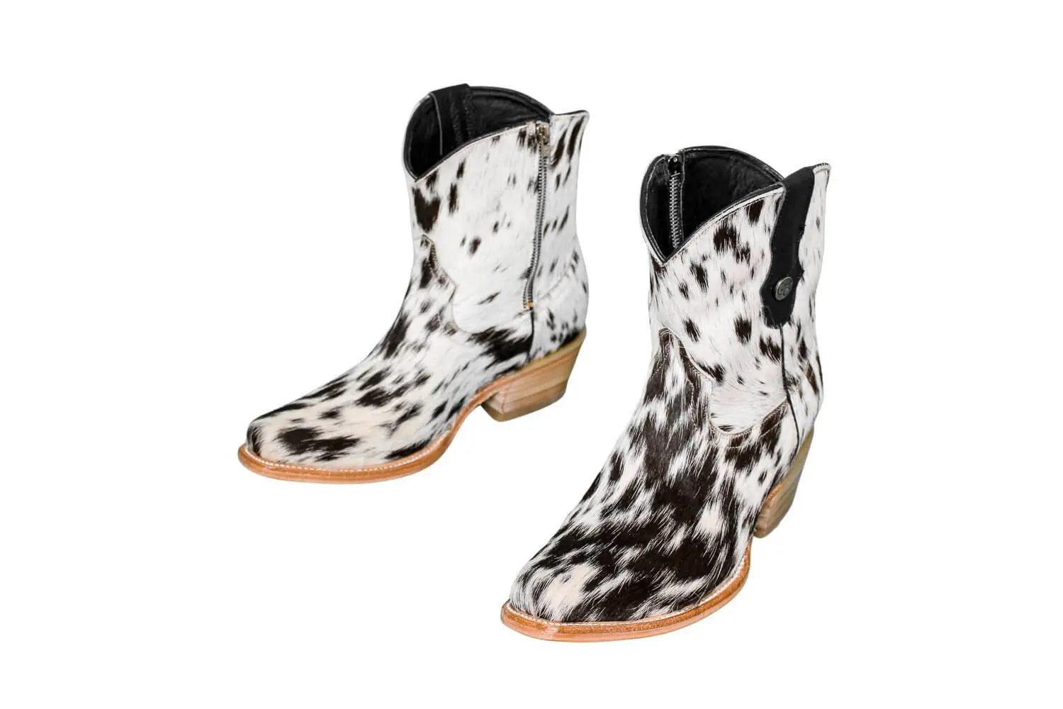 Loretta Cowhide Boots – Size 8 – Western Boots for Women