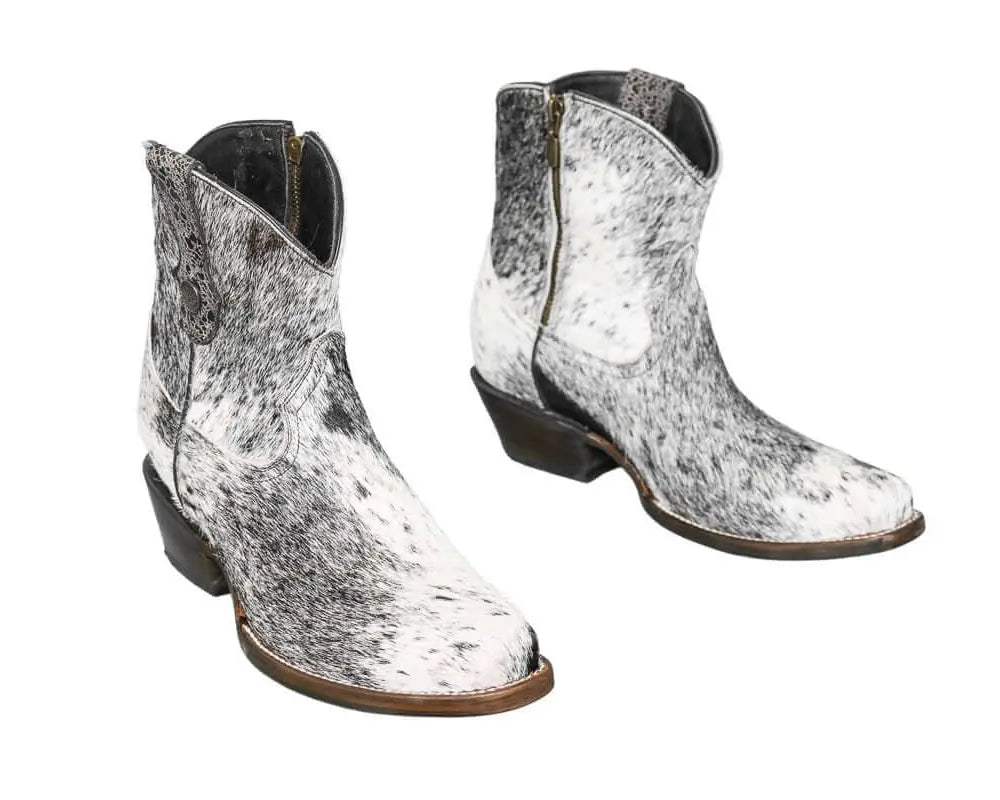 Loretta Cowhide Boots – Size 8.5 – Western Boots for Women