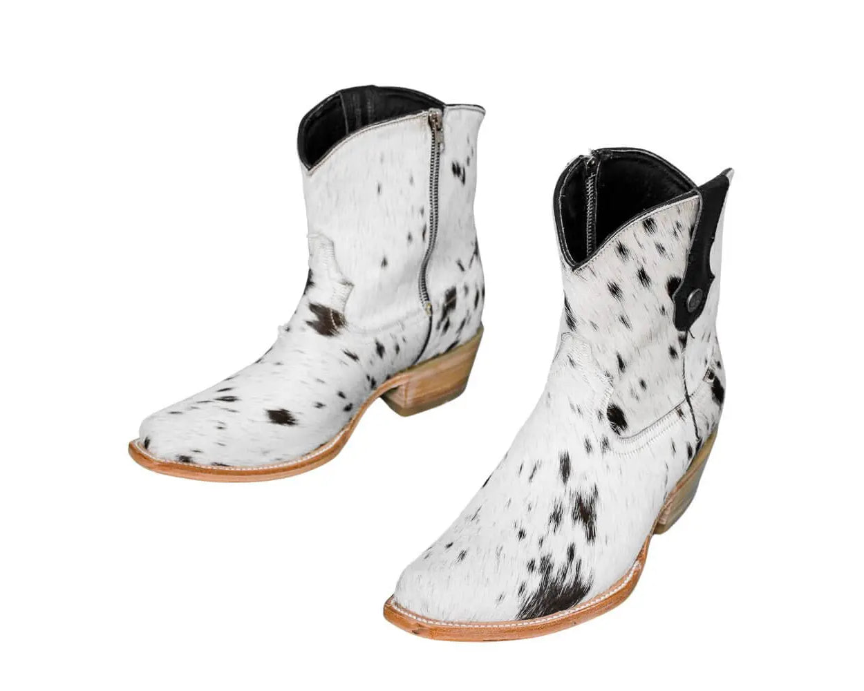 Loretta Cowhide Boots – Size 9 – Western Boots for Women