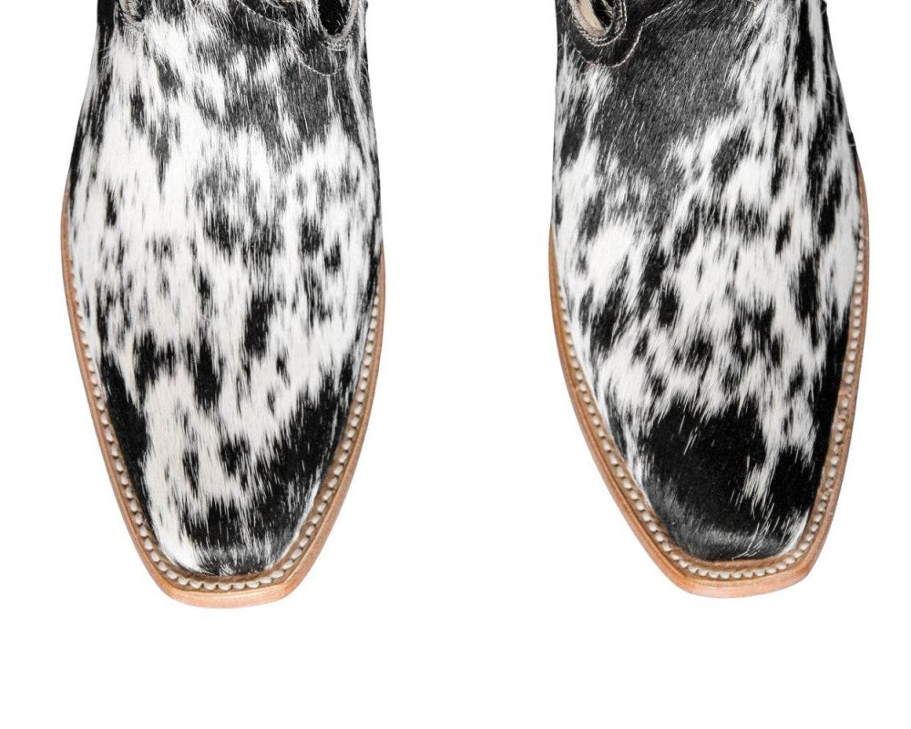 The Loretta Cowhide Boots - Size 8 US