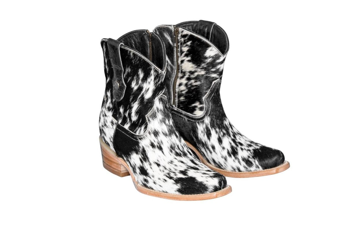 The Loretta Cowhide Boots - Size 8 US