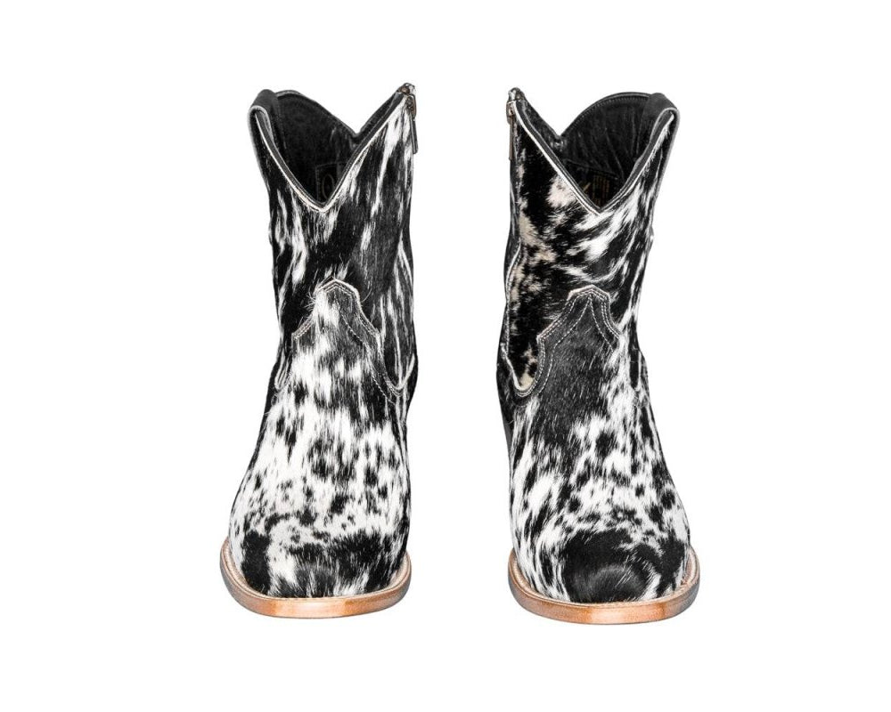 The Loretta Cowhide Boots - Size 8 US
