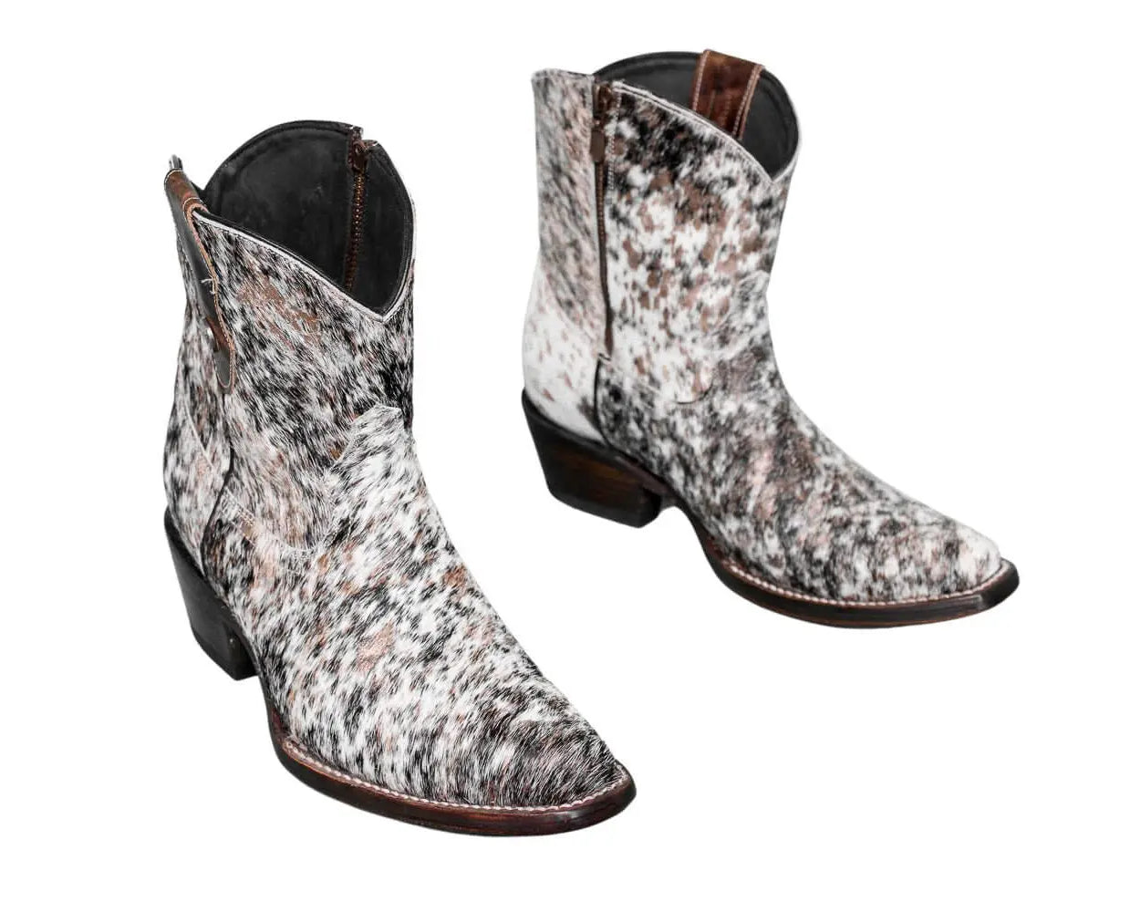 Loretta Cowhide Boots – Rose Gold Collection – Western Boots for Women