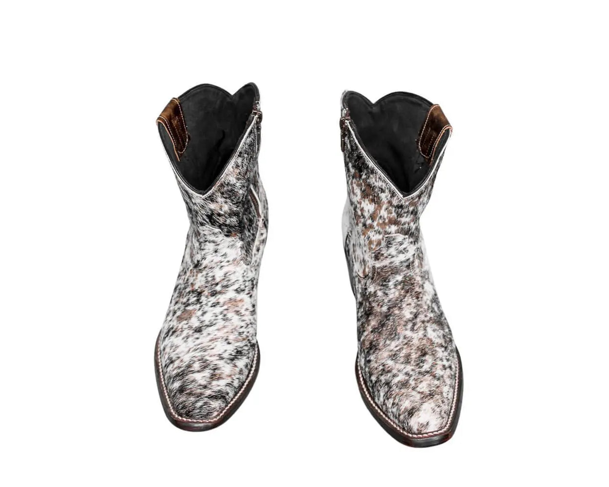 Loretta Cowhide Boots – Rose Gold Collection – Western Boots for Women