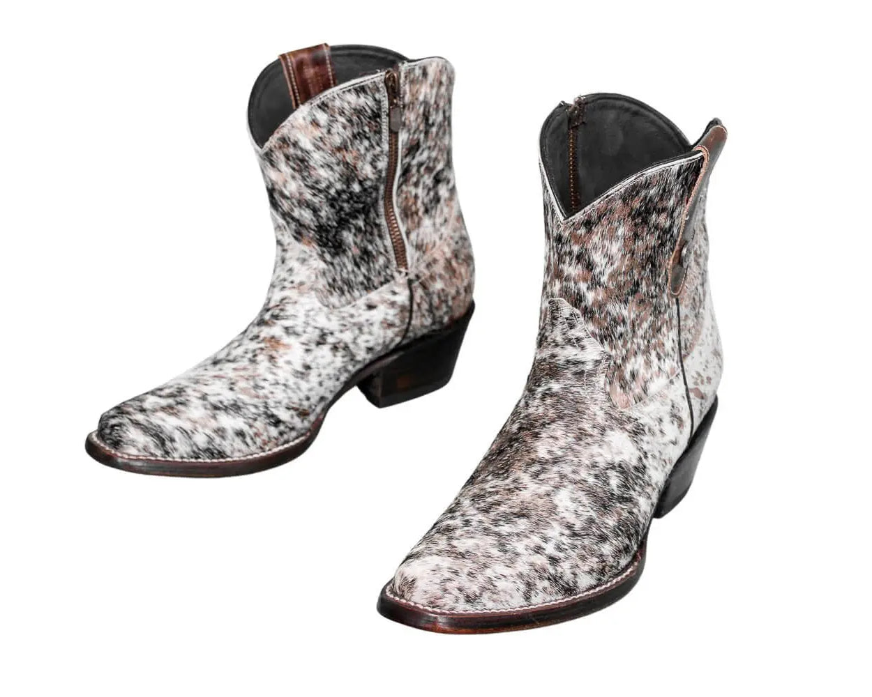 Loretta Cowhide Boots – Rose Gold Collection – Western Boots for Women