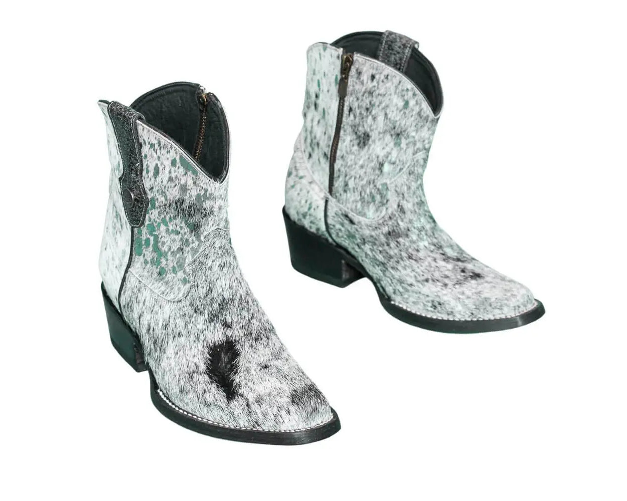Loretta Cowhide Boots – Turquoise Collection – Western Boots for Women
