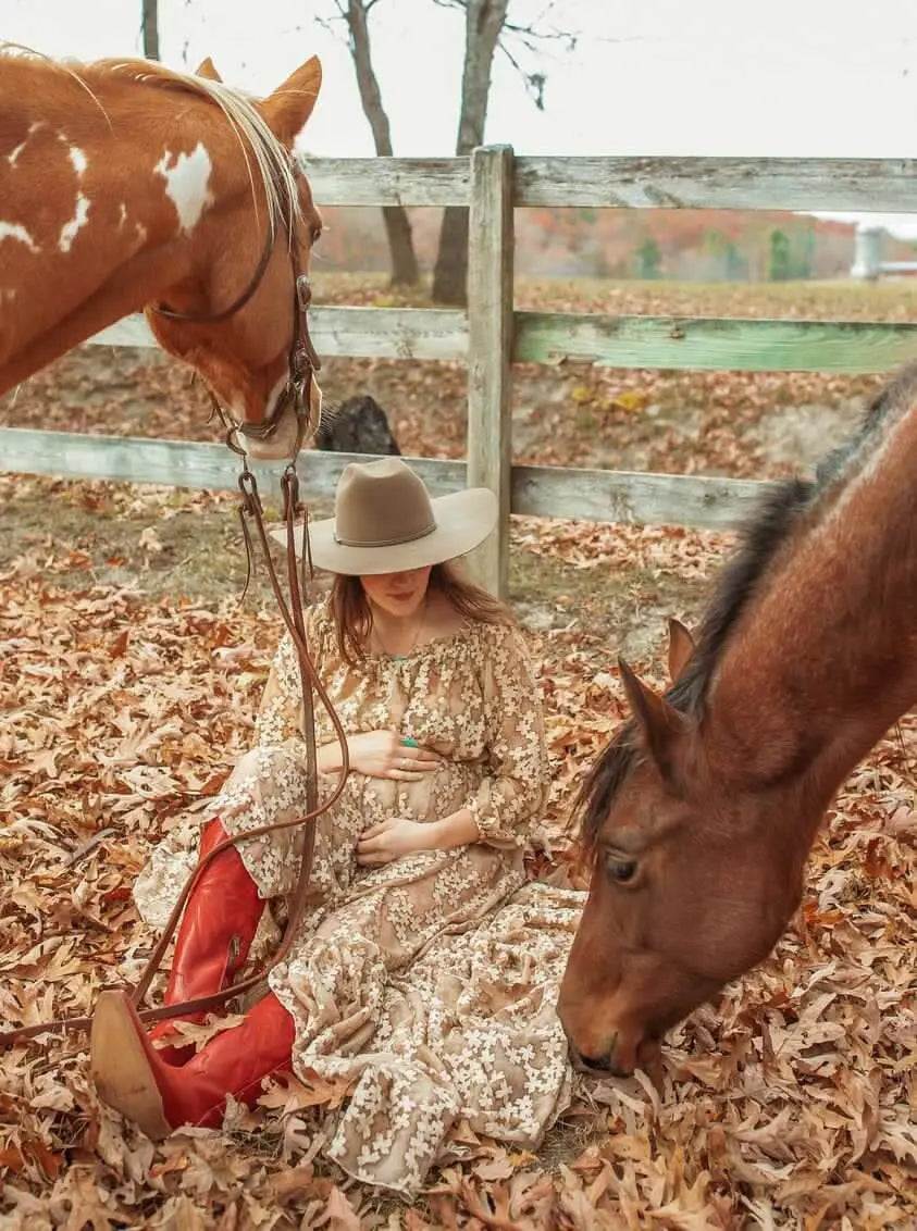 Lorraine Tall Leather Boots – Red Full Grain – Western Handmade Boot