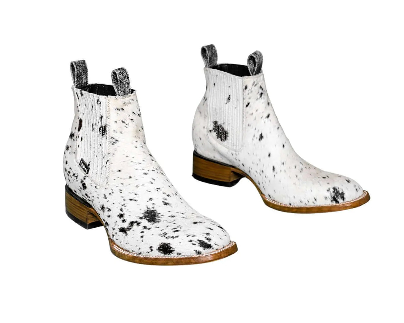 Aurora Cowhide Boots – Size 12 – Handmade Western Boots for Women