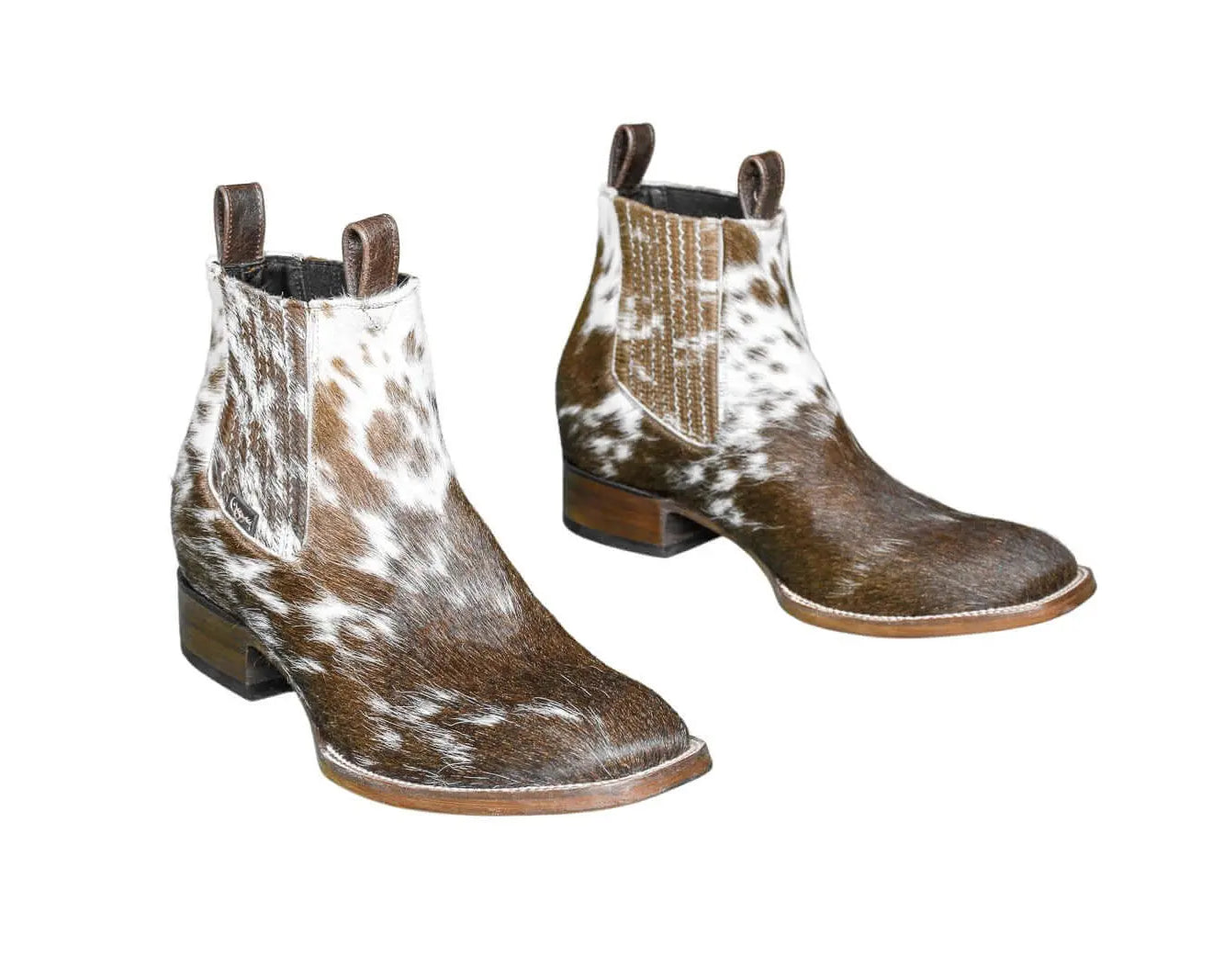 Aurora Cowhide Boots – Size 12.5 – Handmade Western Boots for Women