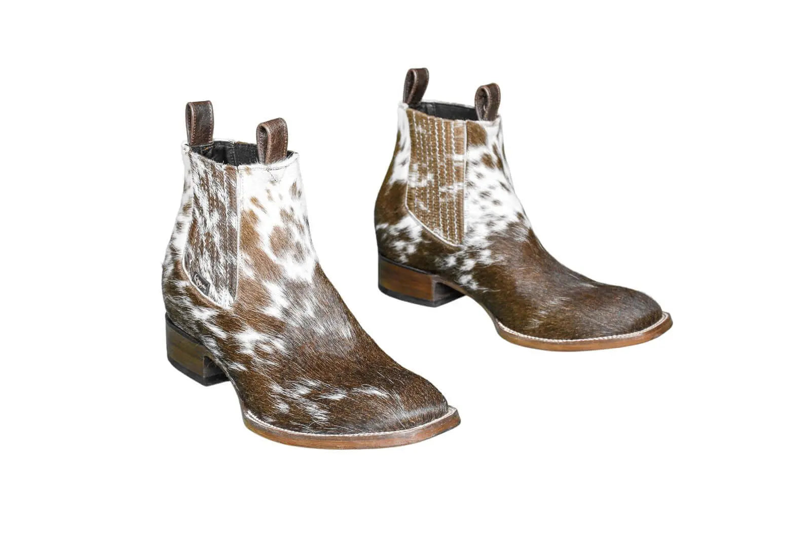 Aurora Cowhide Boots – Size 12.5 – Handmade Western Boots for Women