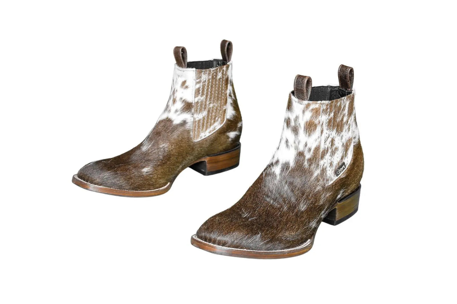 Aurora Cowhide Boots – Size 12.5 – Handmade Western Boots for Women