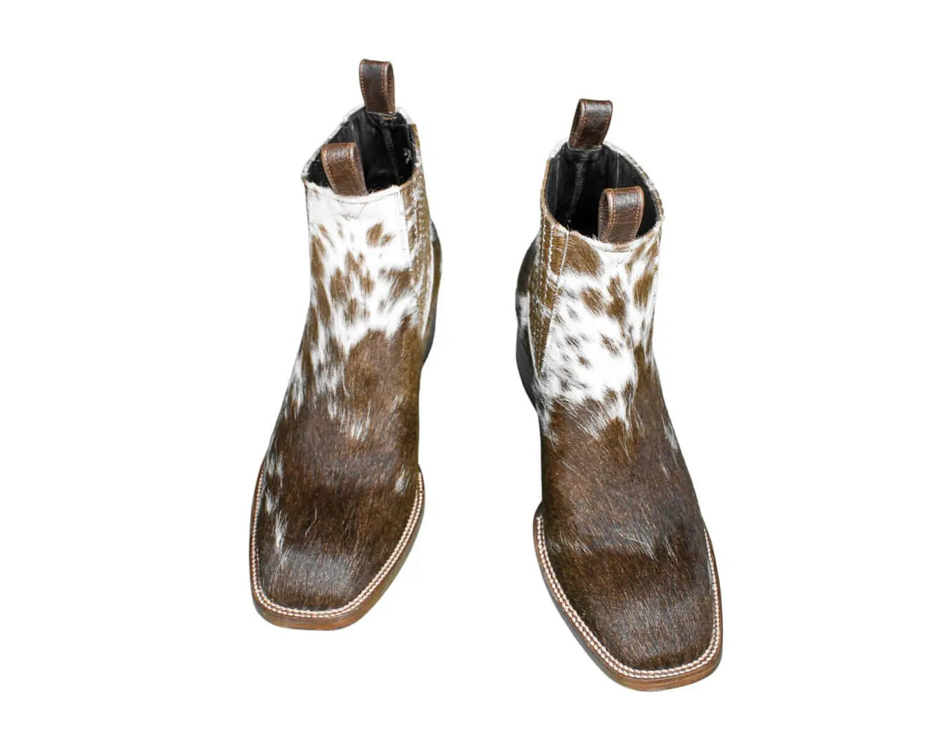 Aurora Cowhide Boots – Size 12.5 – Handmade Western Boots for Women