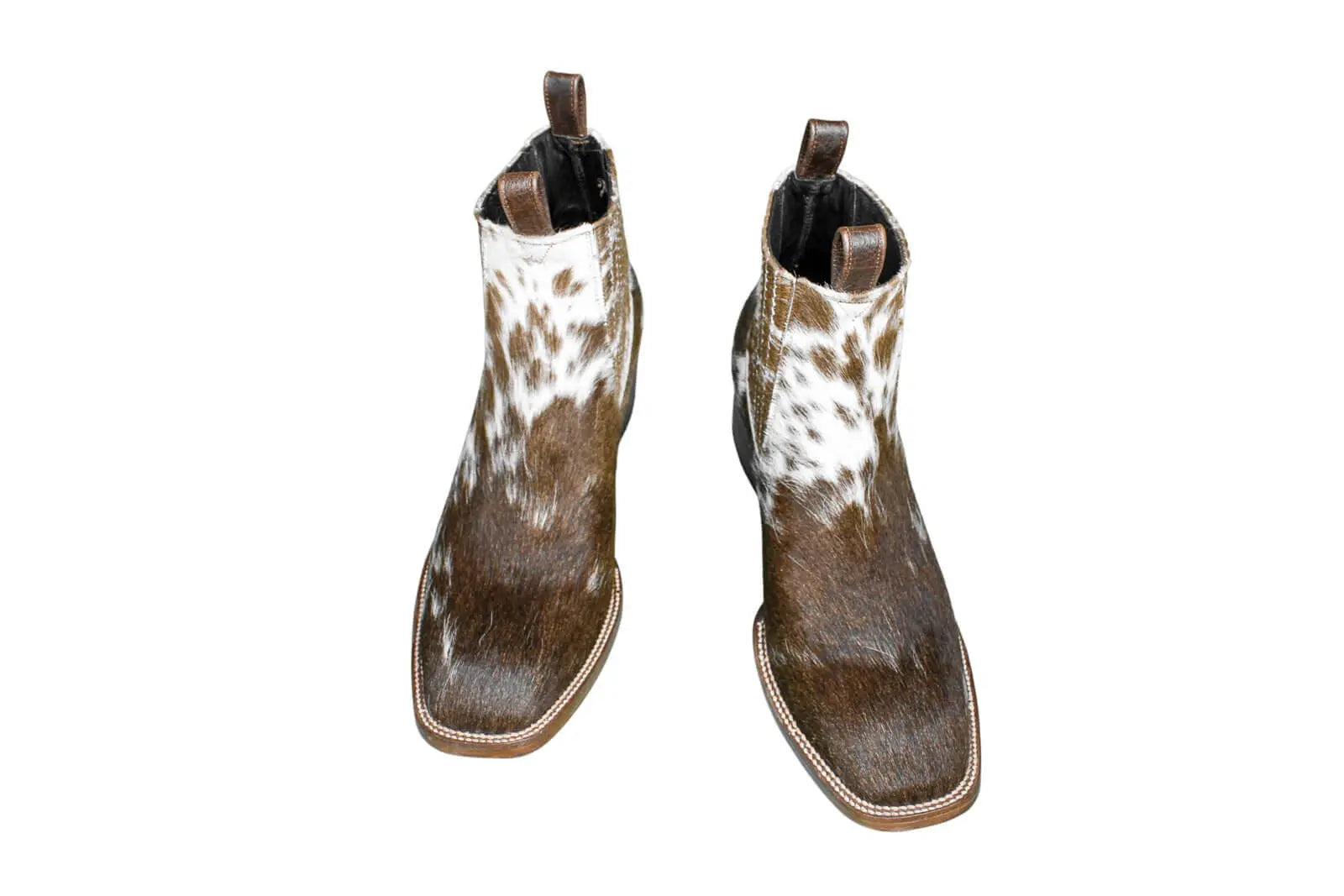 Aurora Cowhide Boots – Size 12.5 – Handmade Western Boots for Women