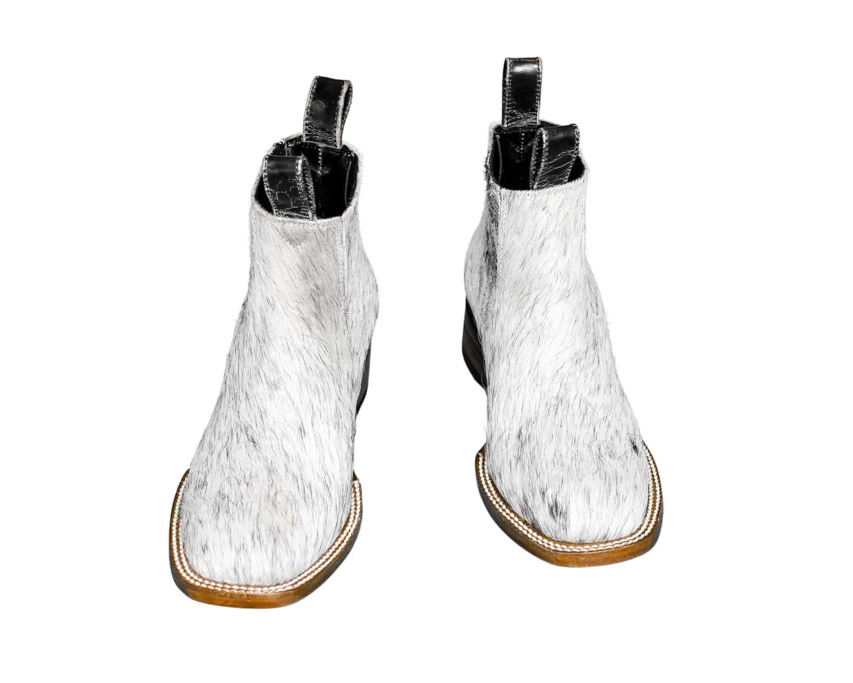 Aurora Cowhide Boots – Size 5 – Handmade Western Boots for Women