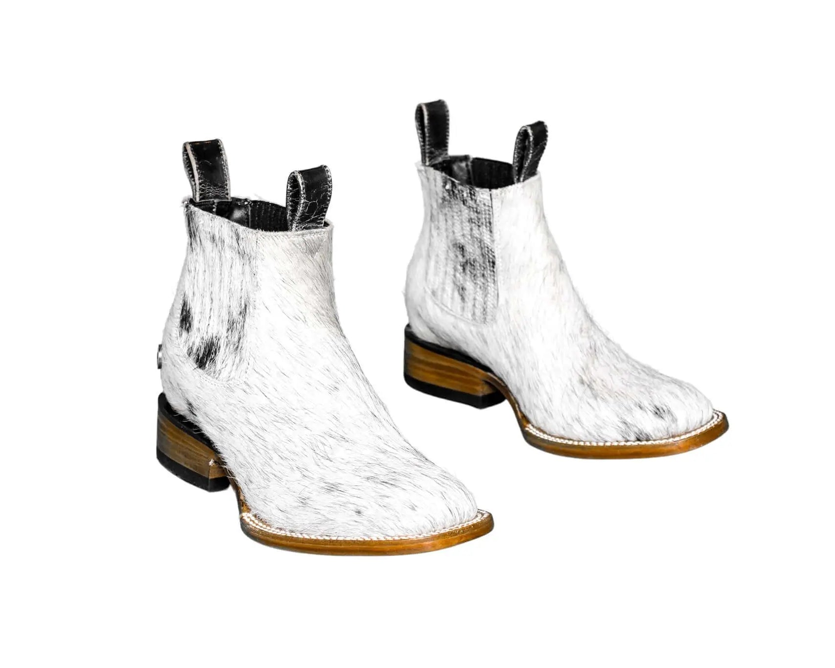 Aurora Cowhide Boots – Size 5 – Handmade Western Boots for Women