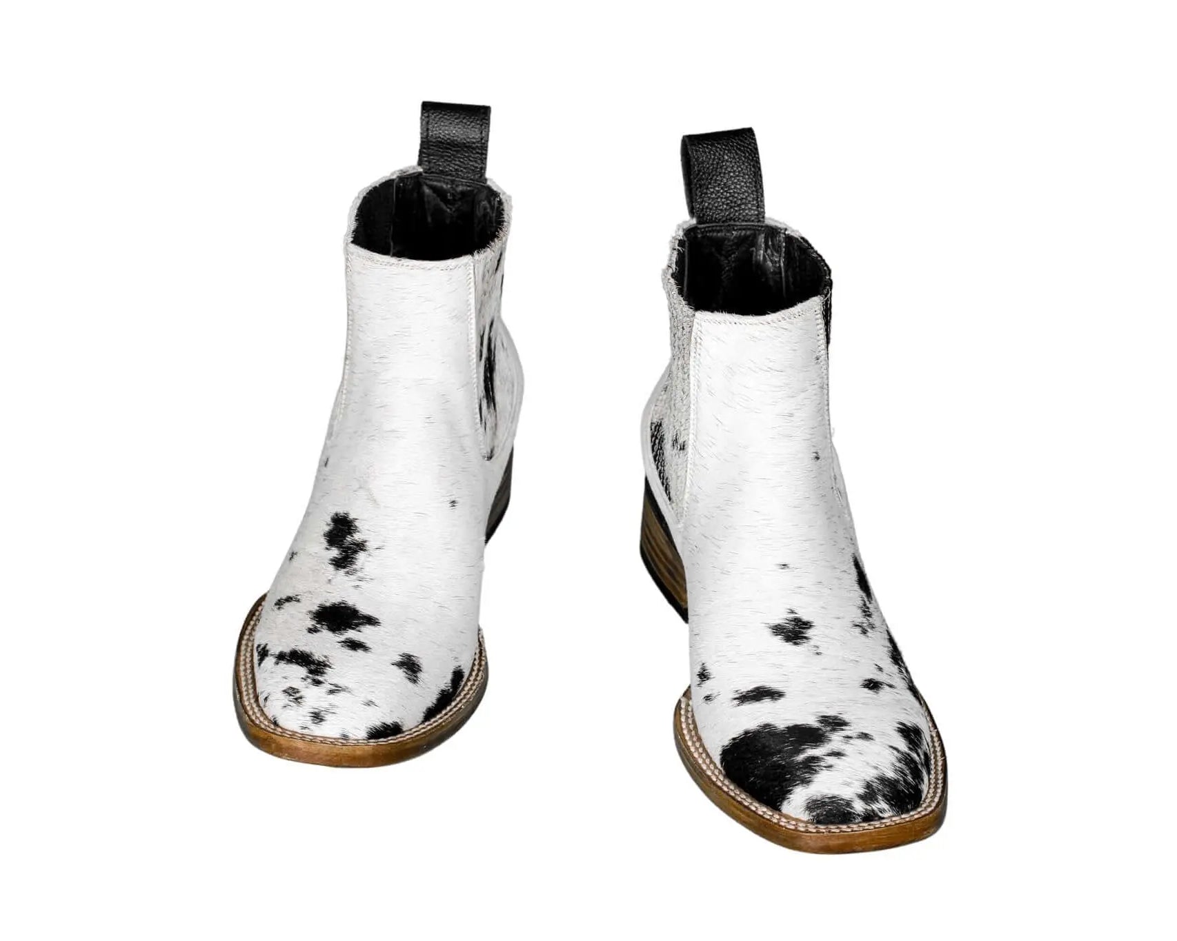 Aurora Cowhide Boots – Size 6 – Handmade Western Boots for Women