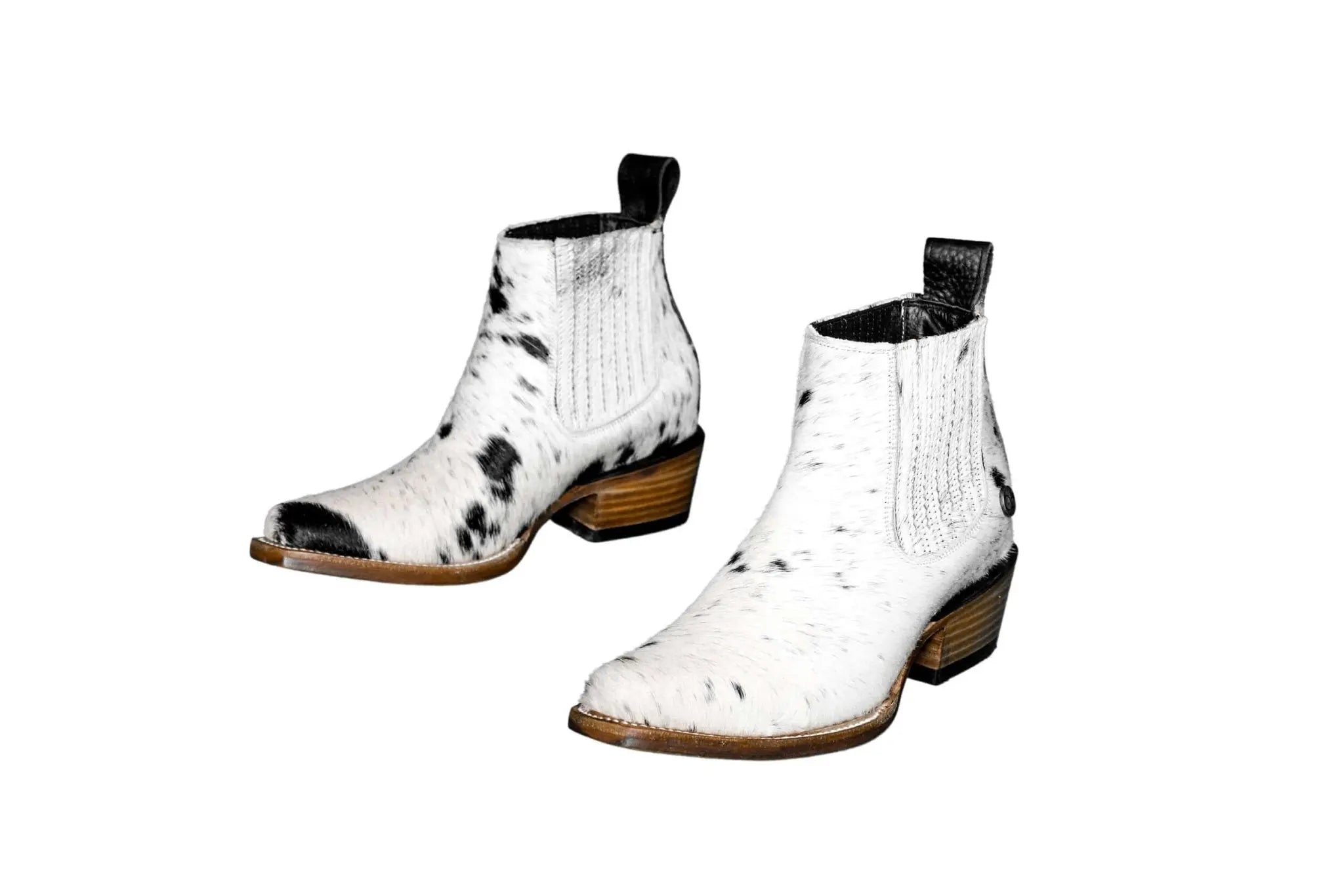 Aurora Cowhide Boots – Size 6 – Handmade Western Boots for Women
