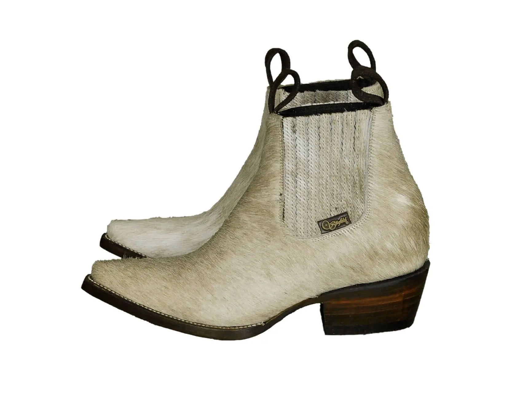 Aurora Cowhide Boots – Size 6.5 – Handmade Western Boots for Women