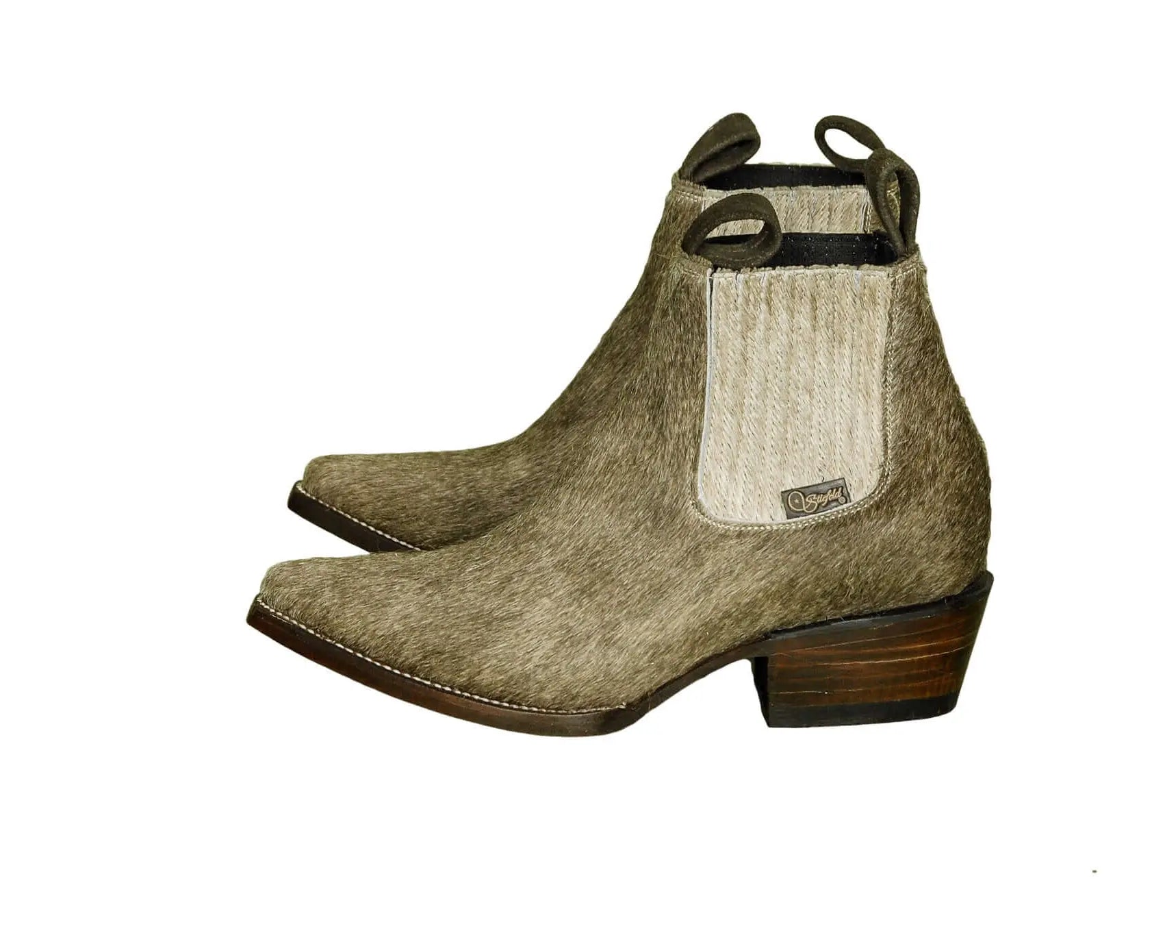 Aurora Cowhide Boots – Size 6.5 – Handmade Western Boots for Women