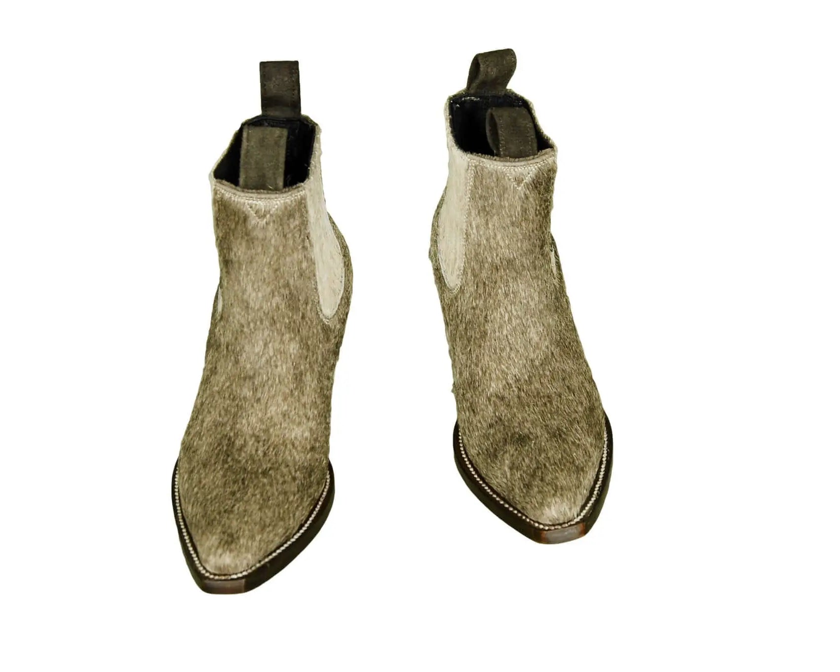 Aurora Cowhide Boots – Size 6.5 – Handmade Western Boots for Women