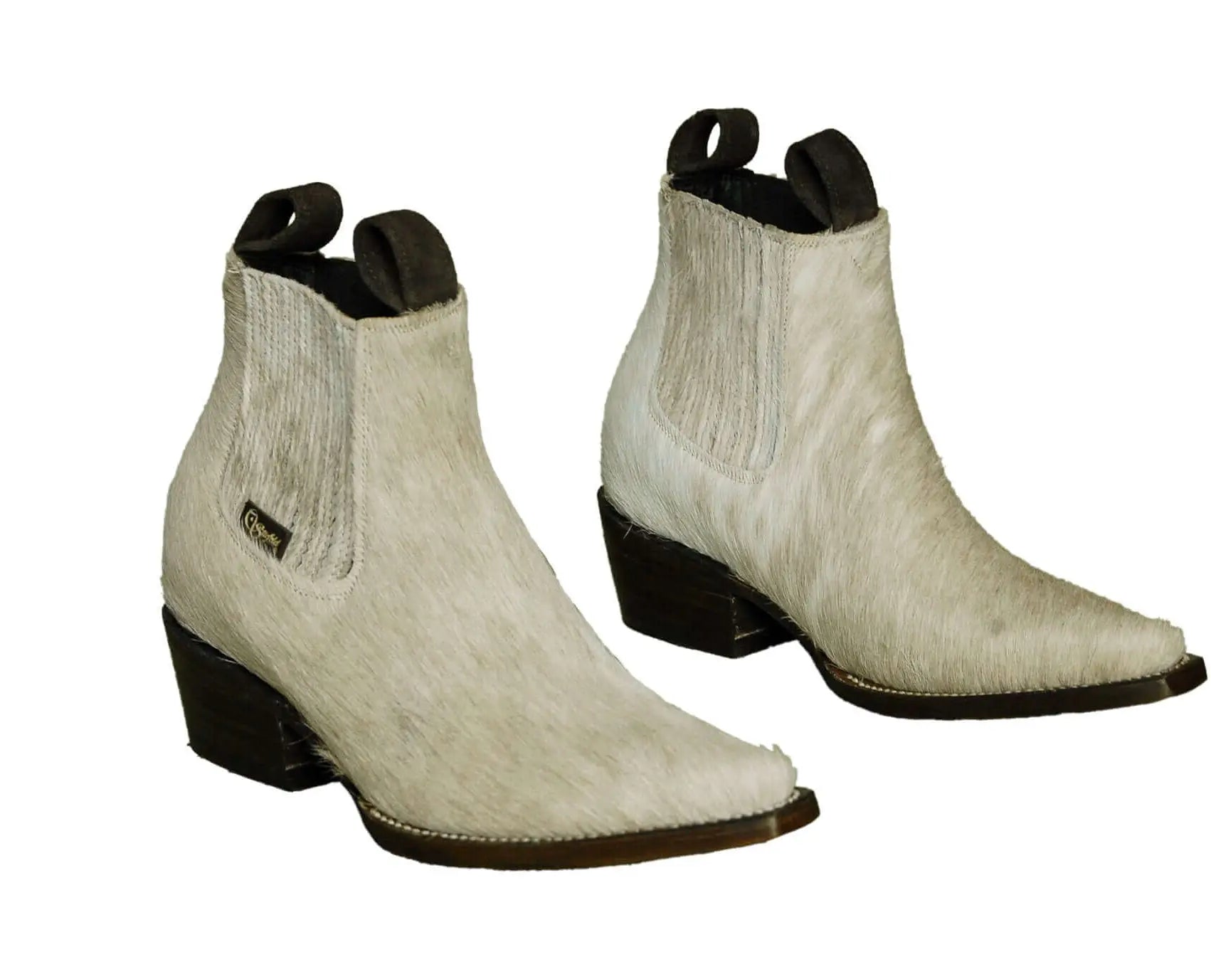 Aurora Cowhide Boots – Size 6.5 – Handmade Western Boots for Women
