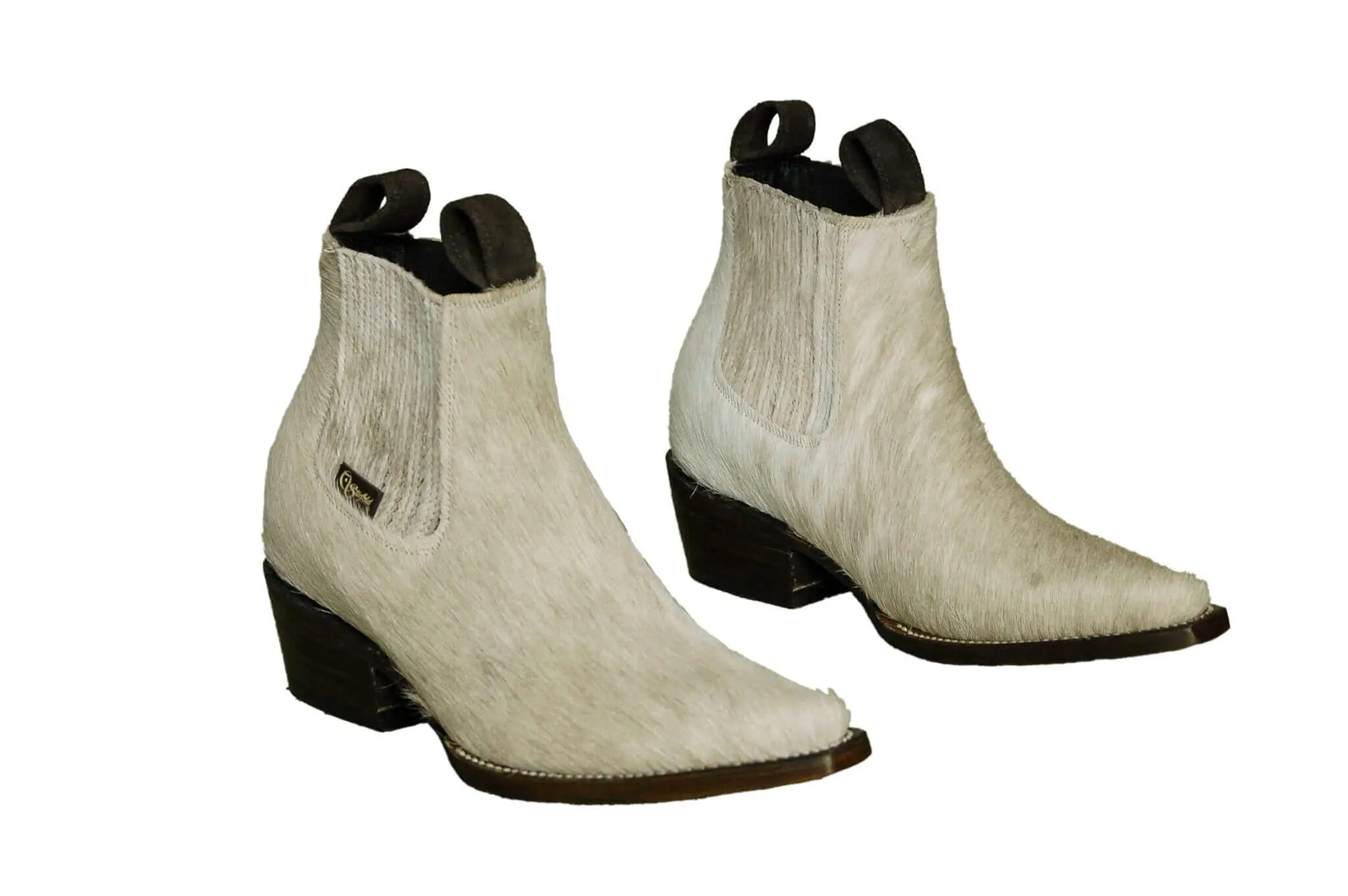 Aurora Cowhide Boots – Size 6.5 – Handmade Western Boots for Women