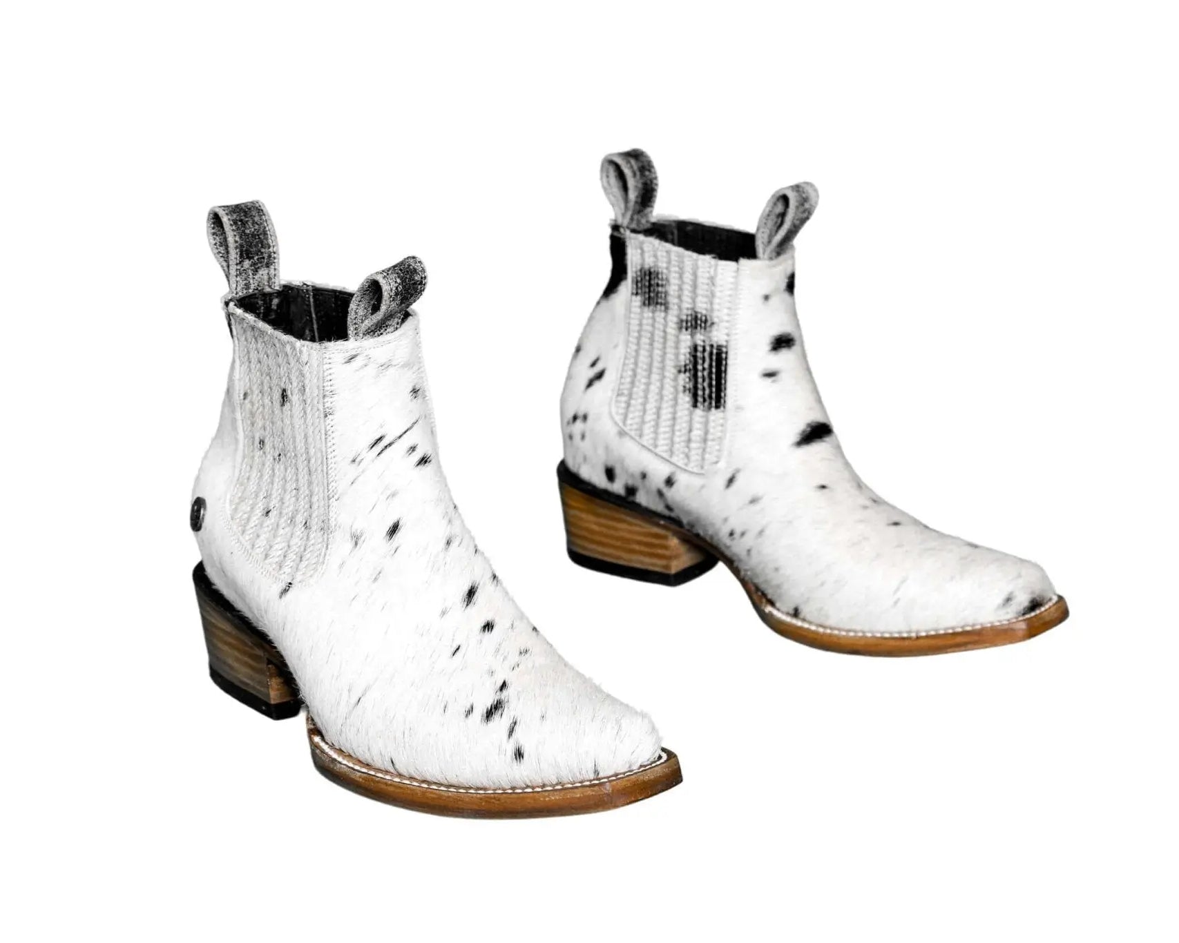 Aurora Cowhide Boots – Size 6.5 – Handmade Western Boots for Women