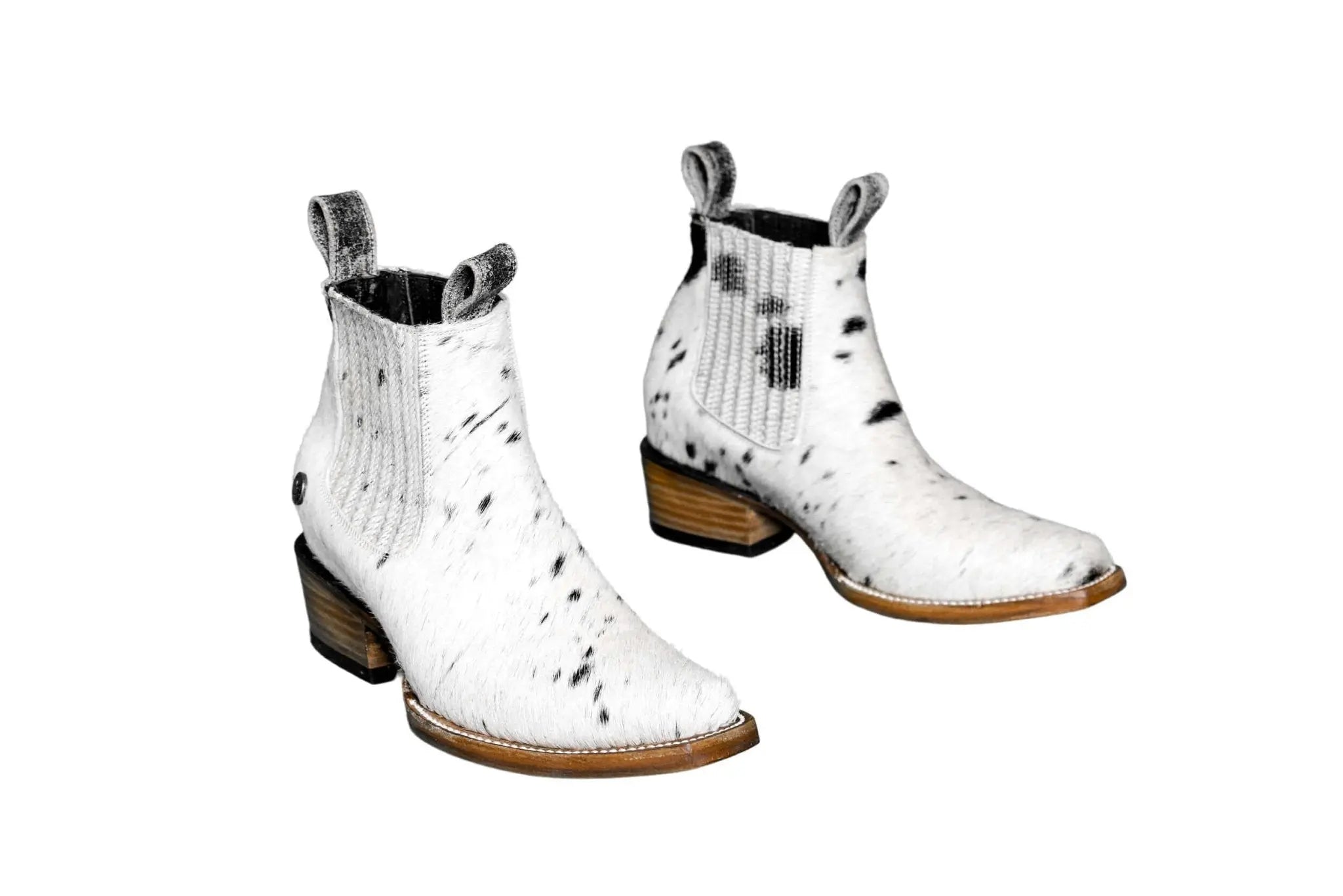 Aurora Cowhide Boots – Size 6.5 – Handmade Western Boots for Women