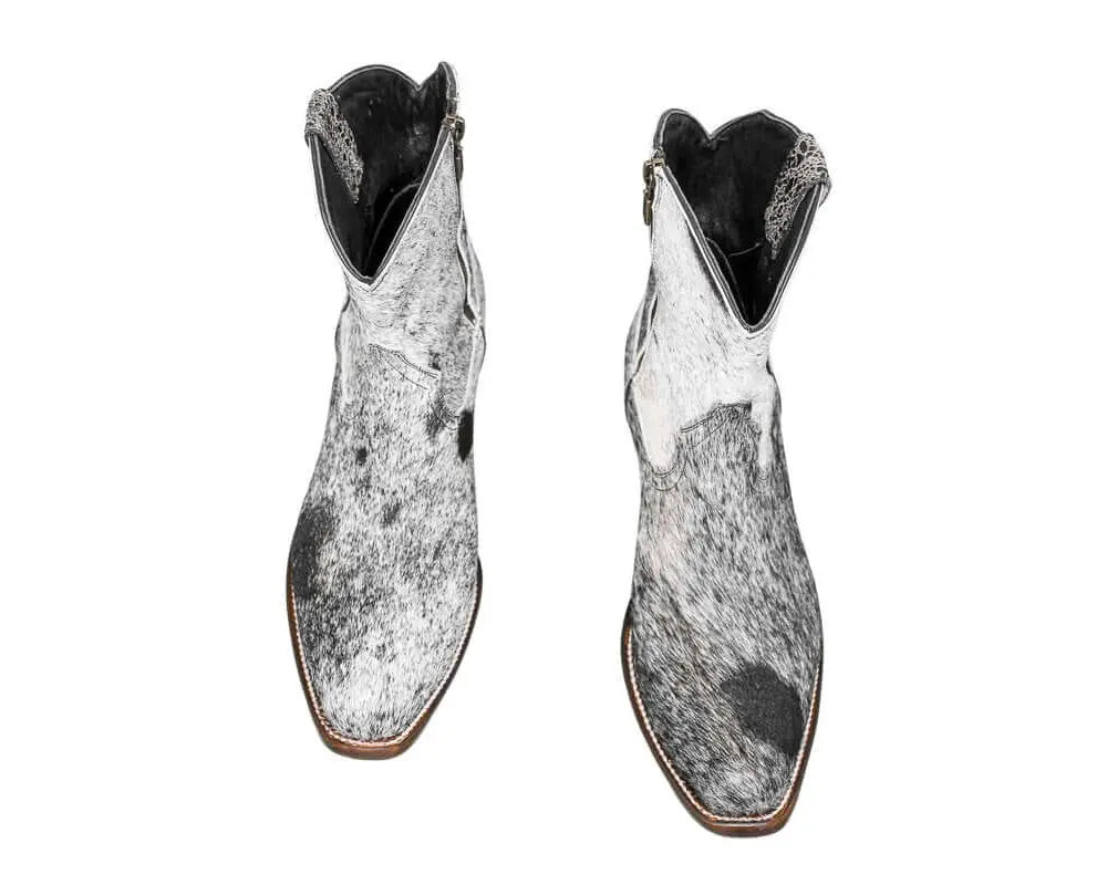 Loretta Cowhide Boots – Size 9.5 – Western Boots for Women