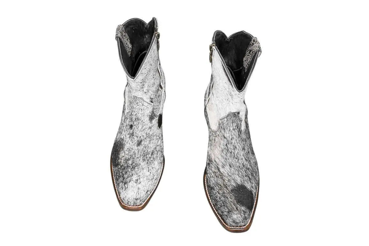 Loretta Cowhide Boots – Size 9.5 – Western Boots for Women