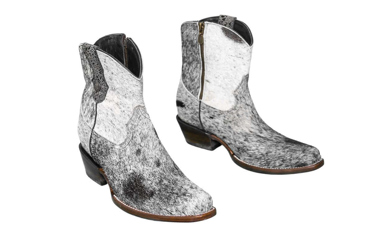 Loretta Cowhide Boots – Size 9.5 – Western Boots for Women