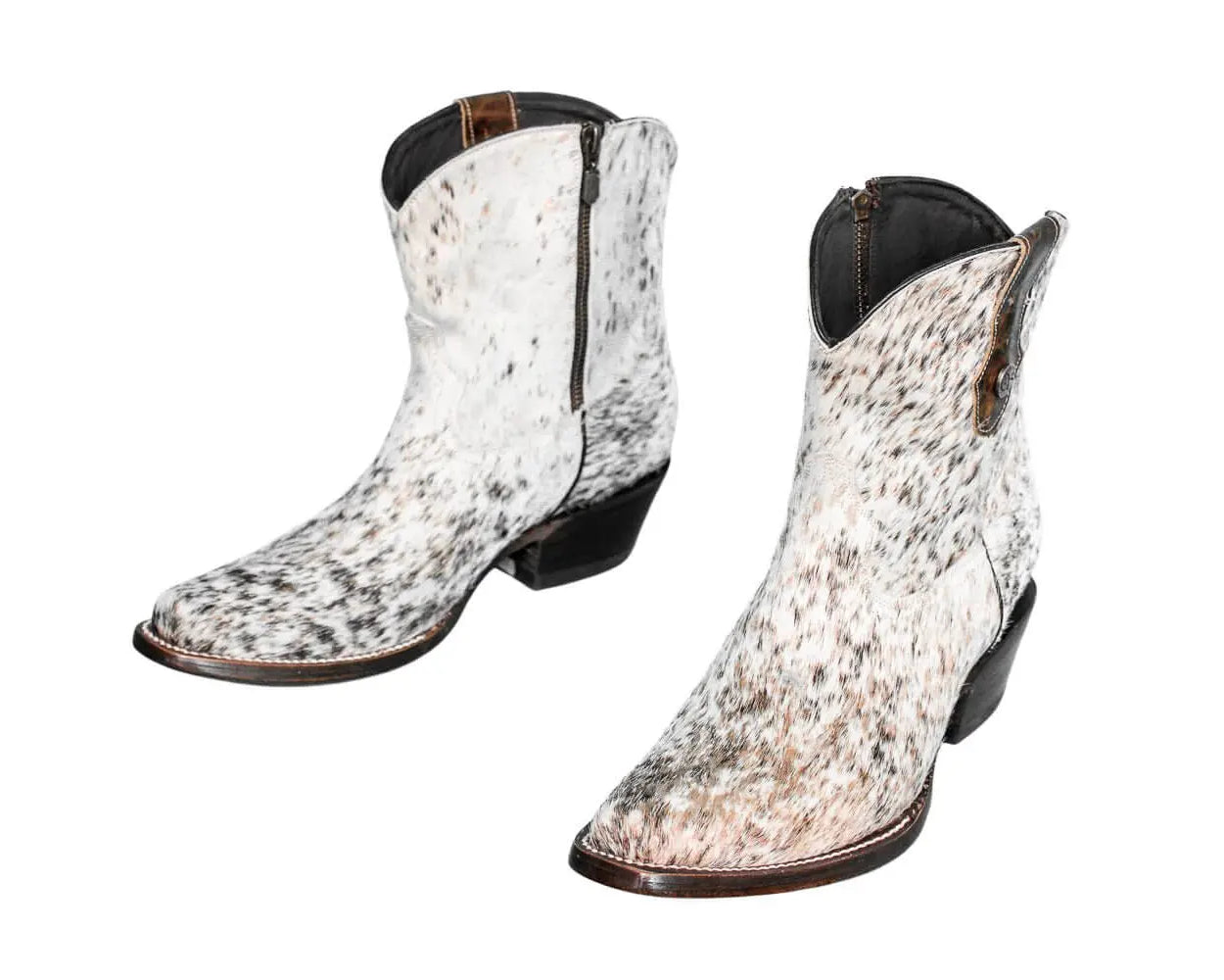 Loretta Cowhide Boots – Rose Gold Collection – Western Boots for Women