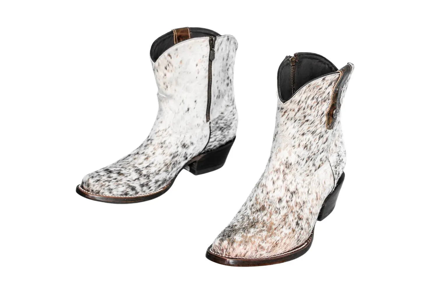 Loretta Cowhide Boots – Rose Gold Collection – Western Boots for Women