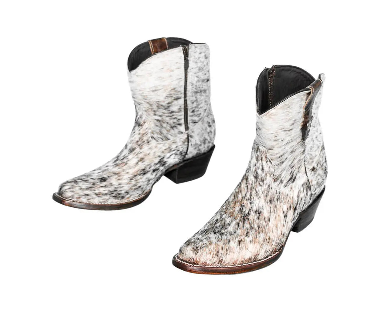 Loretta Cowhide Boots – Rose Gold Collection – Western Boots for Women