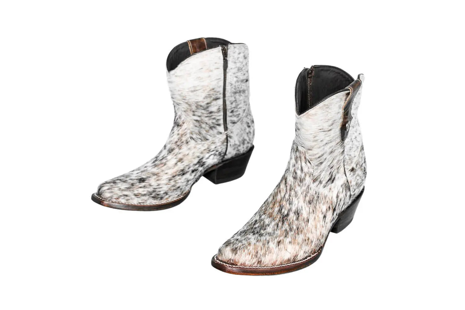 Loretta Cowhide Boots – Rose Gold Collection – Western Boots for Women